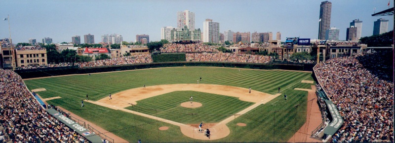 Chicago Cubs at Wrigley Field, Chicago, Lakeview neighborhood